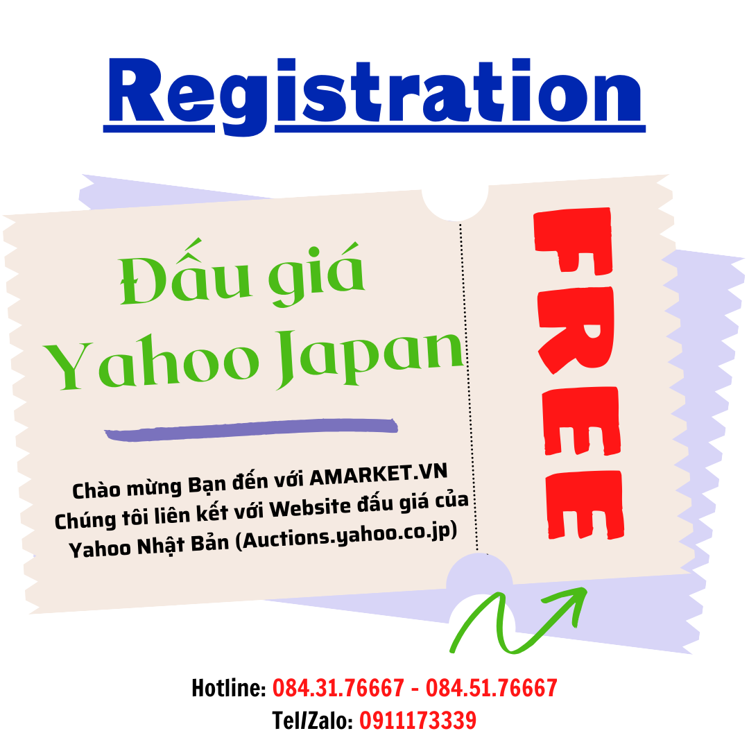 Đấu giá Yahoo Nhật Bản promo